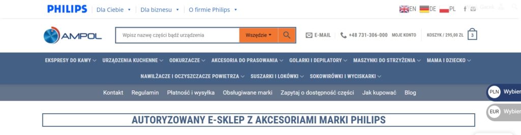 philipsagd.pl - come acquistare